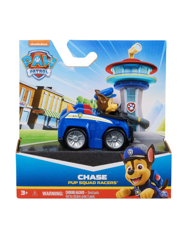 VV-6070433_20147940,Patrula Catelusilor Pup Squad Racers Vehicul Cu Figurina Chase