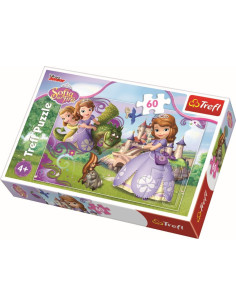 VV-17313,Puzzle Trefl 60 Aventurile Printesei Sofia