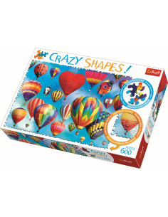 VV-11112,Puzzle Trefl 600 Cu Piese Ciudate - Baloane Colorate