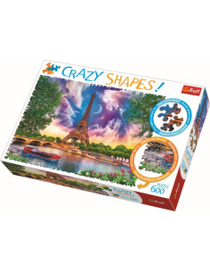 VV-11115,Puzzle Trefl 600 Cu Piese Ciudate - Cer De Poveste La Paris
