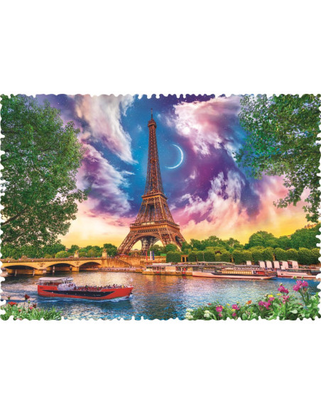 VV-11115,Puzzle Trefl 600 Cu Piese Ciudate - Cer De Poveste La Paris