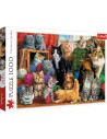 VV-10555,Puzzle Trefl 1000 Intalnirea Pisicutelor
