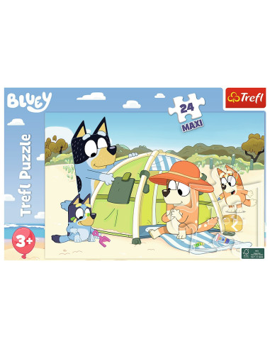 VV-14357,Puzzle Trefl 24 Maxi Bluey Ziua Cea Buna
