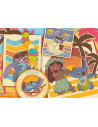 VV-13304,Puzzle Trefl 200 Stitch La Plaja Cu Lilo Si Stitch