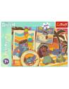 VV-13304,Puzzle Trefl 200 Stitch La Plaja Cu Lilo Si Stitch
