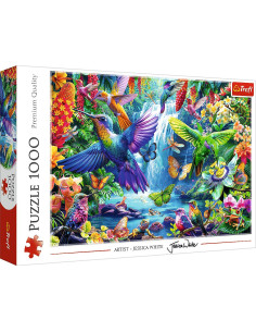 VV-10880,Puzzle Trefl 1000 Colibri Tropicali