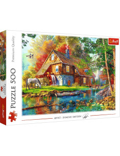 VV-37484,Puzzle Trefl 500 Cabana Langa Rau