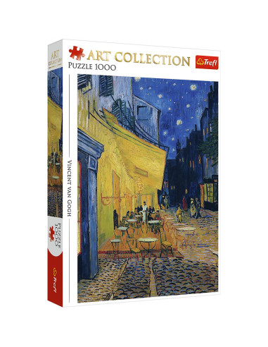 VV-10942,Puzzle Trefl 1000 Art Collection Vincent Van Gogh Terasa Cafenea Noaptea
