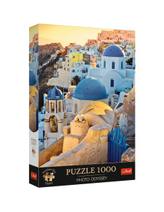 VV-10853,Puzzle Trefl 1000 Premium Plus Photo Odyssey Santorini