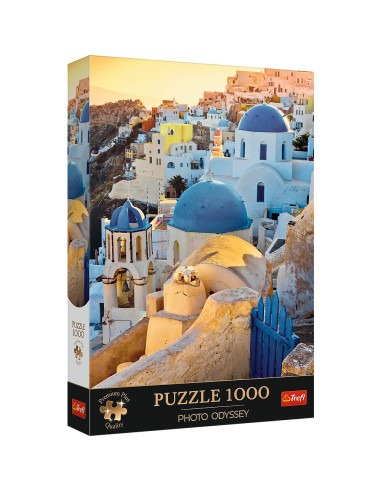 VV-10853,Puzzle Trefl 1000 Premium Plus Photo Odyssey Santorini