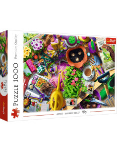 VV-10927,Puzzle Trefl 1000 Aranjarea Gradinii Artist Andrew Farley