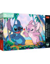 VV-12079,Puzzle Trefl 1000 Premium Plus Disney Lilo Si Stitch Angel Si Stitch La Plimbare