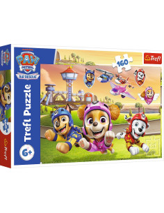 VV-15432,Puzzle Trefl 160 Patrula Catelusilor Echipa De Salvare Aeriana