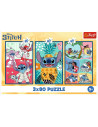 VV-34885,Puzzle Trefl 3x800 Stitch Lumea Lui Stitch