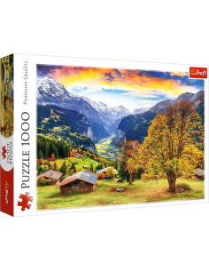 VV-10775,Puzzle Trefl 1000 Sat Alpin Pitoresc