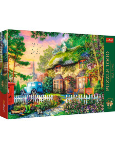 VV-10852,Puzzle Trefl 1000 Premium Plus Tea Time Casuta Stoney Lane
