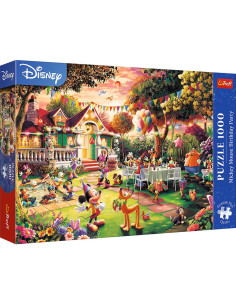 VV-10915,Puzzle Trefl 1000 Premium Plus Disney Mickey Mouse Petrecere Zi De Nastere
