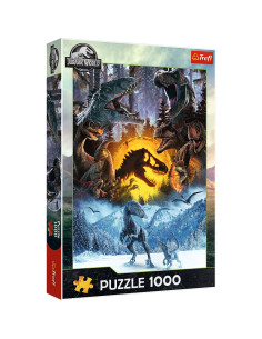 VV-10939,Puzzle Trefl 1000 Jurassic World In Lumea Jurassic Park