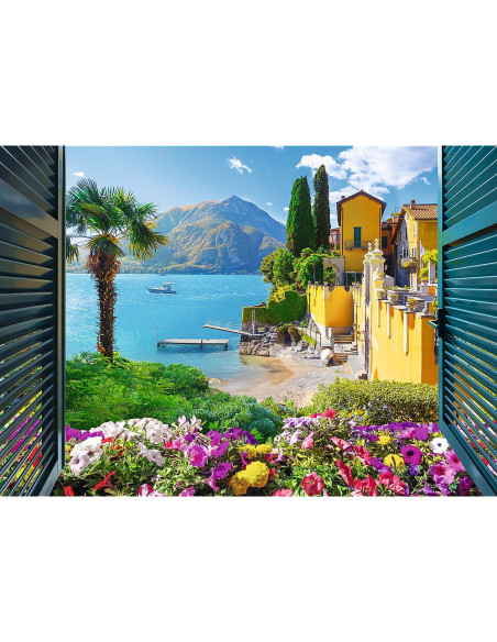 VV-10951,Puzzle Trefl 1000 Vedere Lacul Como