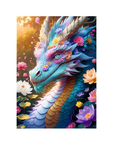 VV-10953,Puzzle Trefl 1000 Dragonul Colorat
