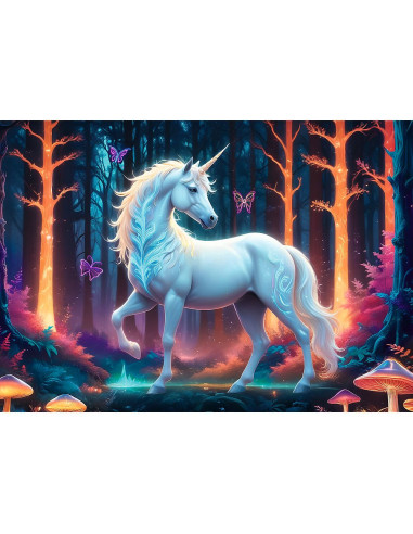 VV-10955,Puzzle Trefl 1000 Unicornul Mistic