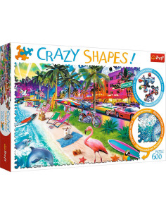 VV-11132,Puzzle Trefl 600 Forme Ciudate Miami Beach