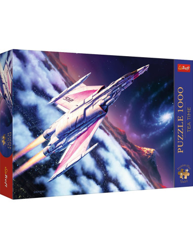 VV-12075,Puzzle Trefl 1000 Premium Plus Tea Time Zbor In Spatiu