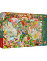 VV-12077,Puzzle Trefl 1000 Premium Plus Tea Time Harta Antica A Lumii
