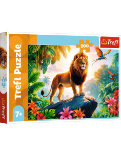 VV-13329,Puzzle Trefl 200 Regele Junglei