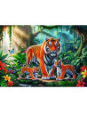 VV-13330,Puzzle Trefl 200 Obiceiurile Tigrului