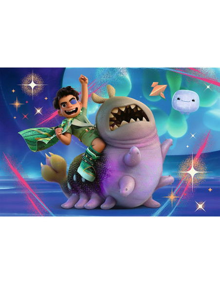 VV-16497,Puzzle Trefl 100 Disney Pixar Elio Si Aventura Spatiala