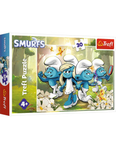 VV-18317,Puzzle Trefl 30 Aventurile Strumfilor