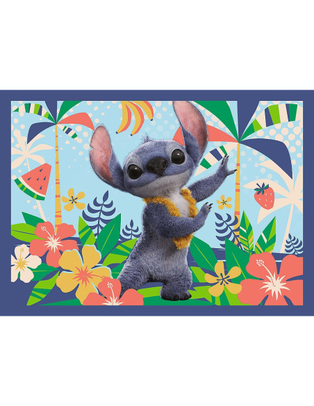 VV-34666,Puzzle 4in1 Disney Lilo Si Stitch Vacanta In Hawaii