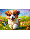 VV-37524,Puzzle Trefl 500 Catelul Fericit
