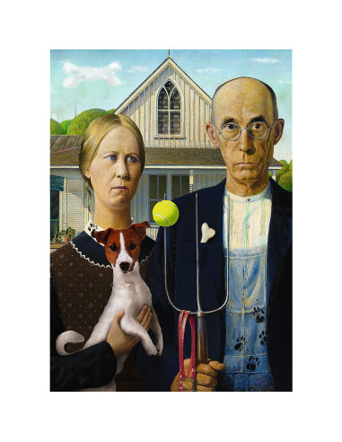 VV-37526,Puzzle Trefl 500 American Gothic