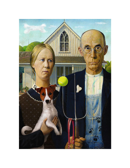 VV-37526,Puzzle Trefl 500 American Gothic