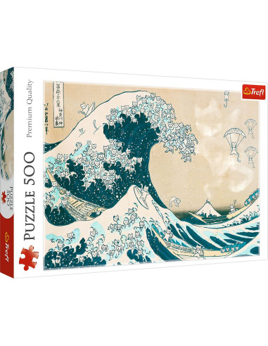 Puzzle Trefl 500 Marele Val Al ​​pisicii