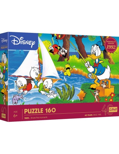 Puzzle Trefl 160 Donald Duck Aventura Pe Lac