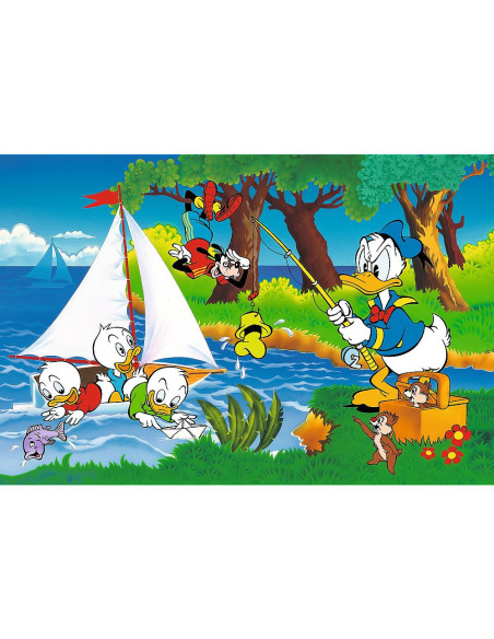 VV-40053,Puzzle Trefl 160 Donald Duck Aventura Pe Lac