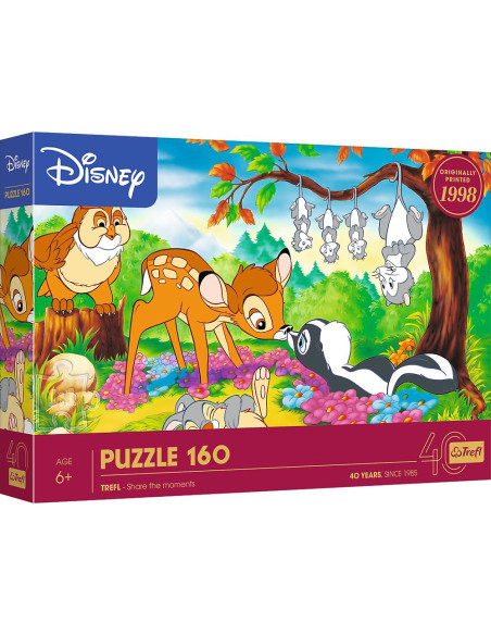 VV-40054,Puzzle Trefl 160 Bambi Si Prietenii Padurii