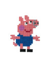 Ha7952,Peppa Pig, 4000 margele Hama midi si 2 plansete Patrat in cutie