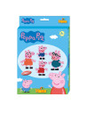 Ha7965,Peppa Pig - 2000 margele de calcat Hama midi si o planseta in cutie cu agatator