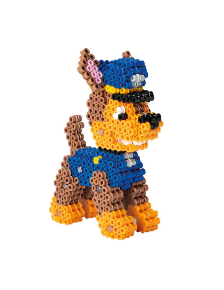Ha7920,Patrula catelusilor 3D, Paw Patrol, 4000 margele Hama midi si o planseta hexagon in cutie cadou