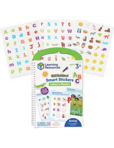 LER5512,Set activitati educative cu abtibilduri - Litere si sunete (lb.engleza)