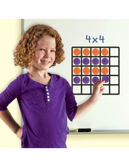 LER6648,Joc magnetic gigant - Invat matematica