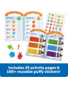 LER5513,Set activitati educative cu abtibilduri - Culori, numere si forme