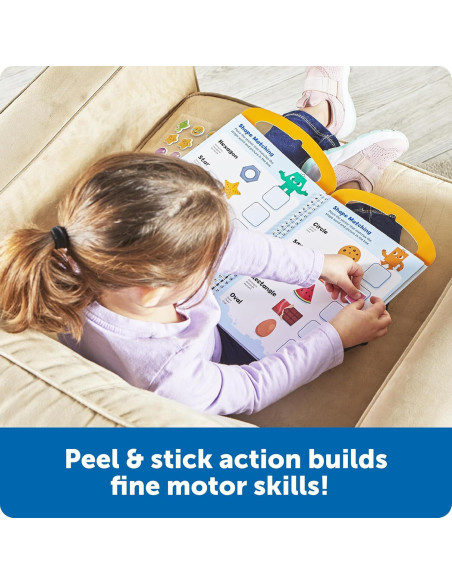 LER5513,Set activitati educative cu abtibilduri - Culori, numere si forme