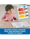 LER5513,Set activitati educative cu abtibilduri - Culori, numere si forme