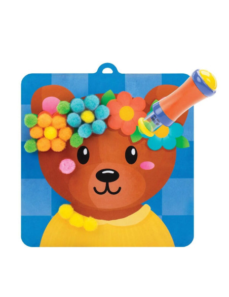 EI-1546,Set creativ cu pompoane - Imbraca animalutele