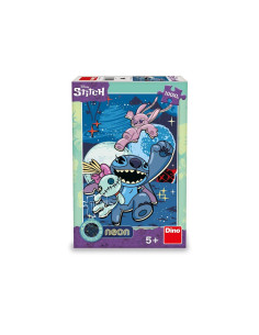 394216,Puzzle neon XL - Stitch (100 piese) 2